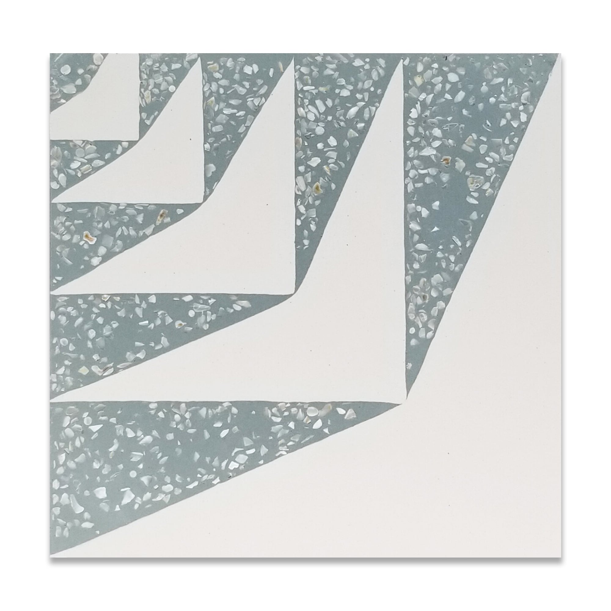 Tile Color Raffia Raffia - Mother of Pearl Terrazzo Cement Tile – LiLi Tile