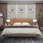 Rise Hexagon Tile: 6” x 7” - LiLi Tile bedroom 