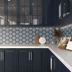 Rise Hexagon Tile: 6” x 7” - LiLi Tile kitchen 
