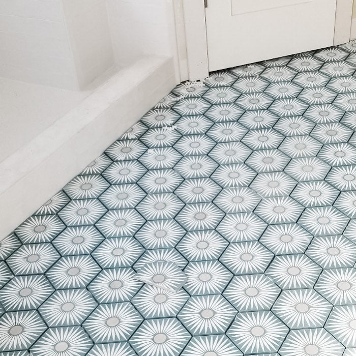 Rise Hexagon Tile: 6” x 7” - LiLi Tile 