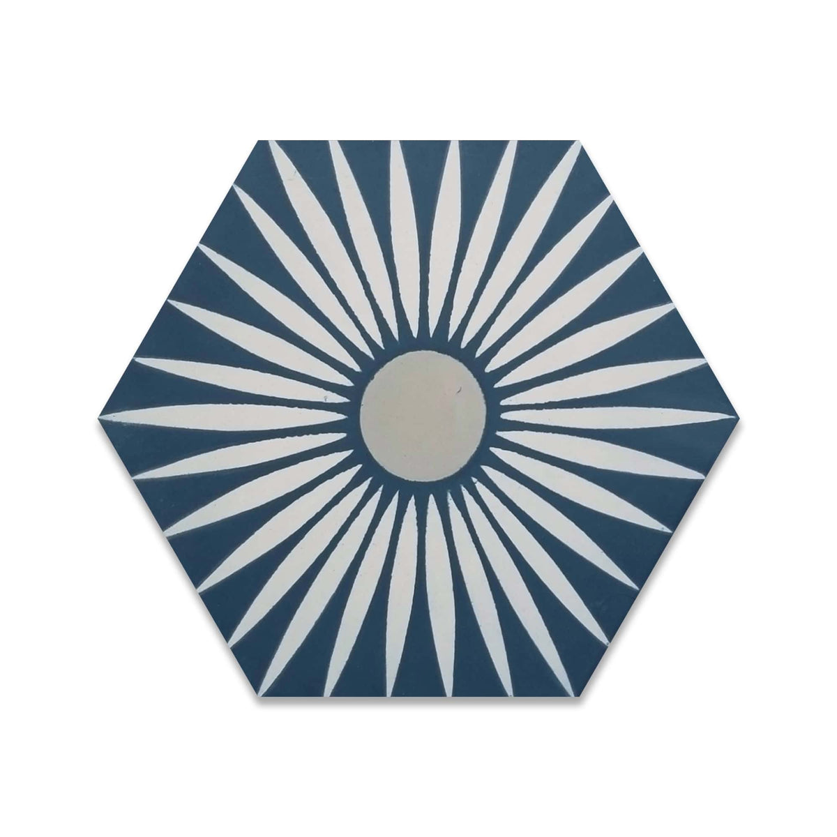 Rise Hexagon Tile: 6” x 7” - LiLi Tile 