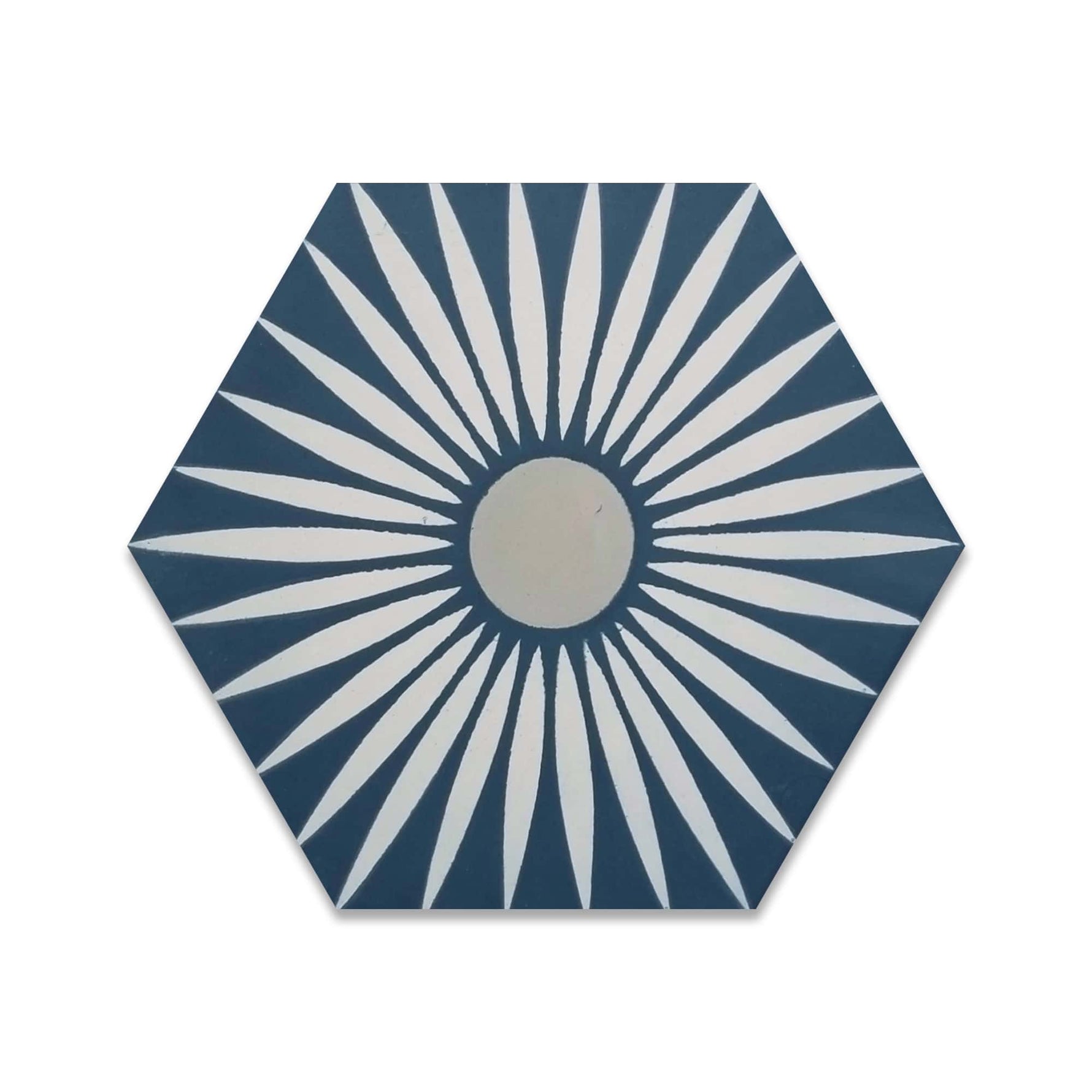 Rise Hexagon Tile: 6” x 7” - LiLi Tile 