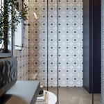 Rita Series: 8” x 8” - LiLi Tile shower 