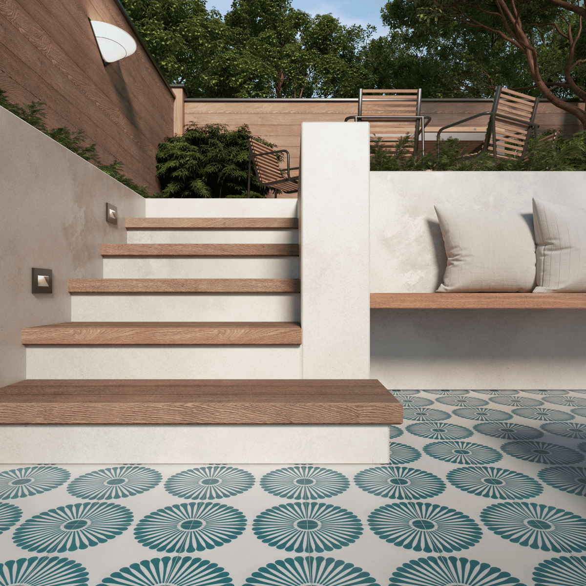 Rita Series: 8” x 8” - LiLi Tile outside 