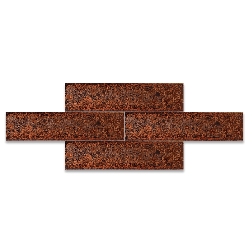 Rusty Red | 2” x 8" Glaze Tile - LiLi Tile