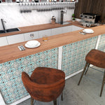 Sabine Tile: 6” x 6” - LiLi Tile 