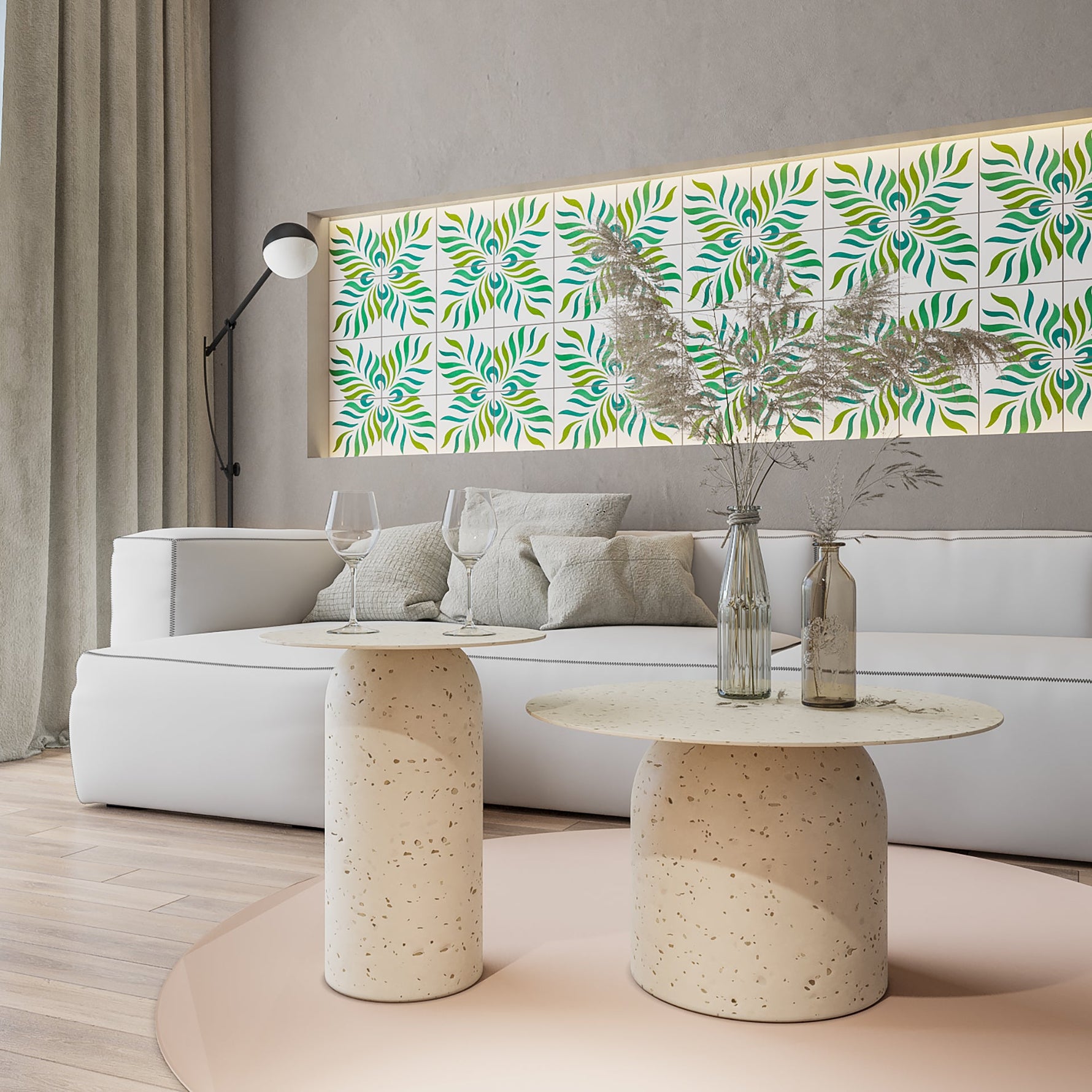 Savannah Cement Tile - LiLi Tile 