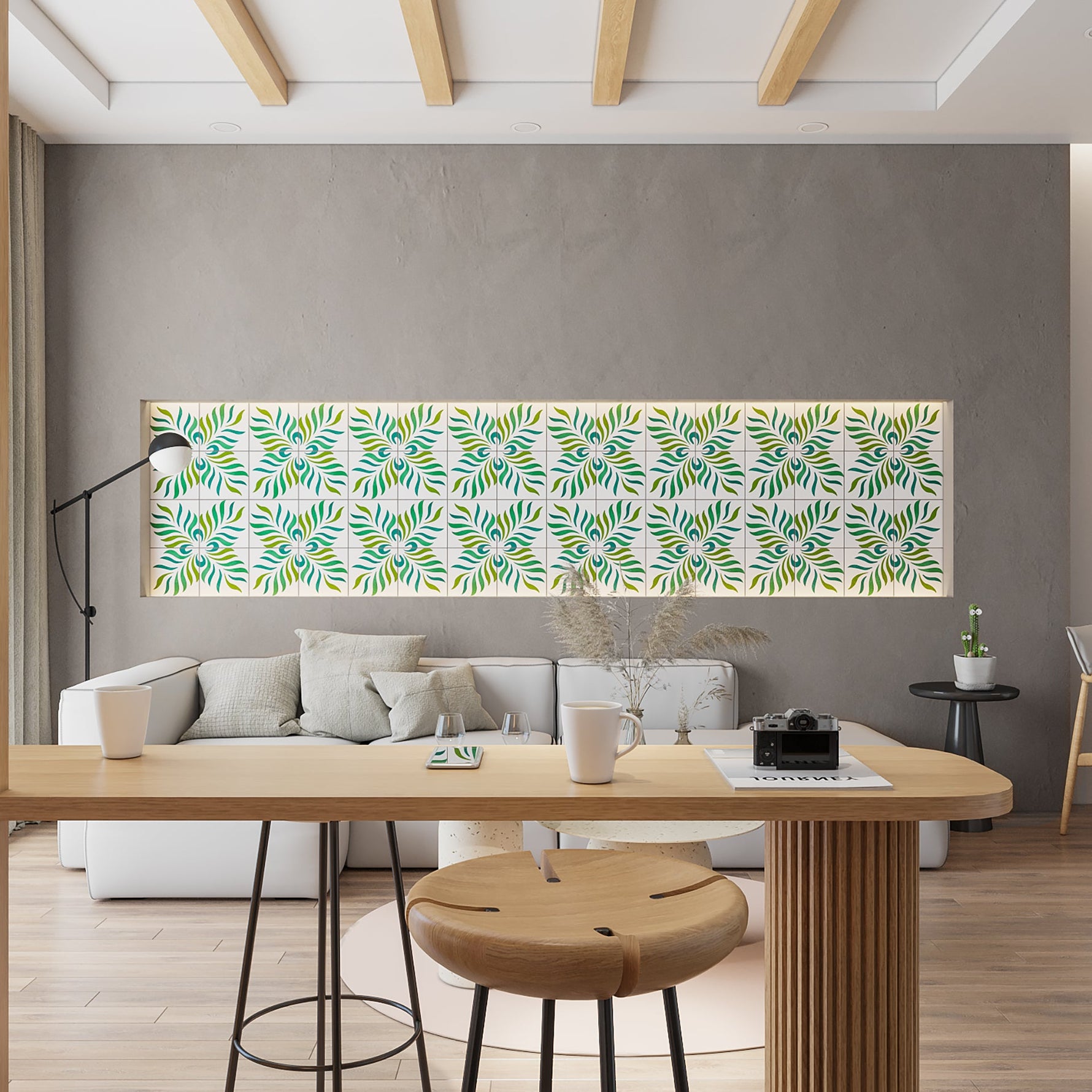 Savannah Cement Tile - LiLi Tile 