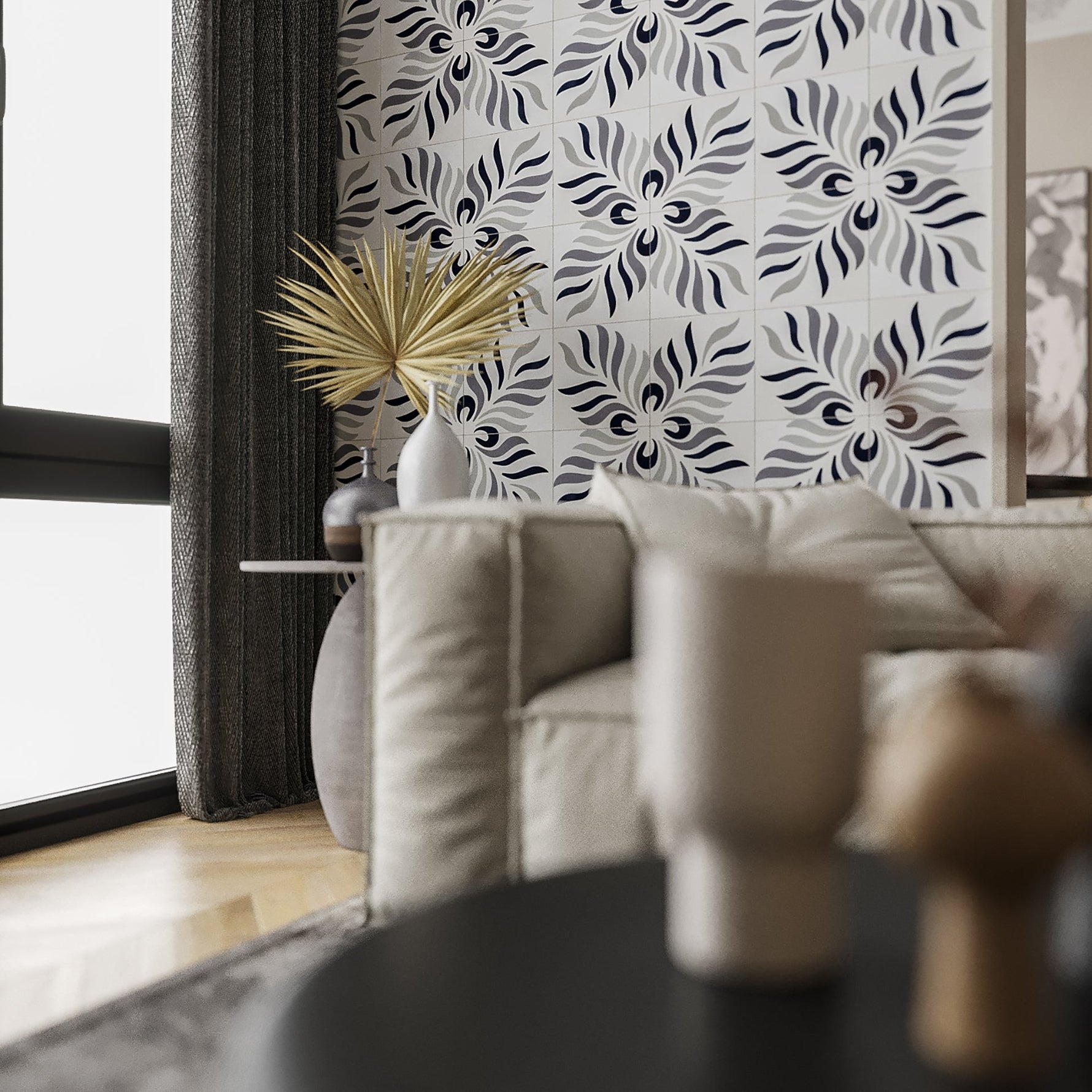 Savannah Cement Tile - LiLi Tile  