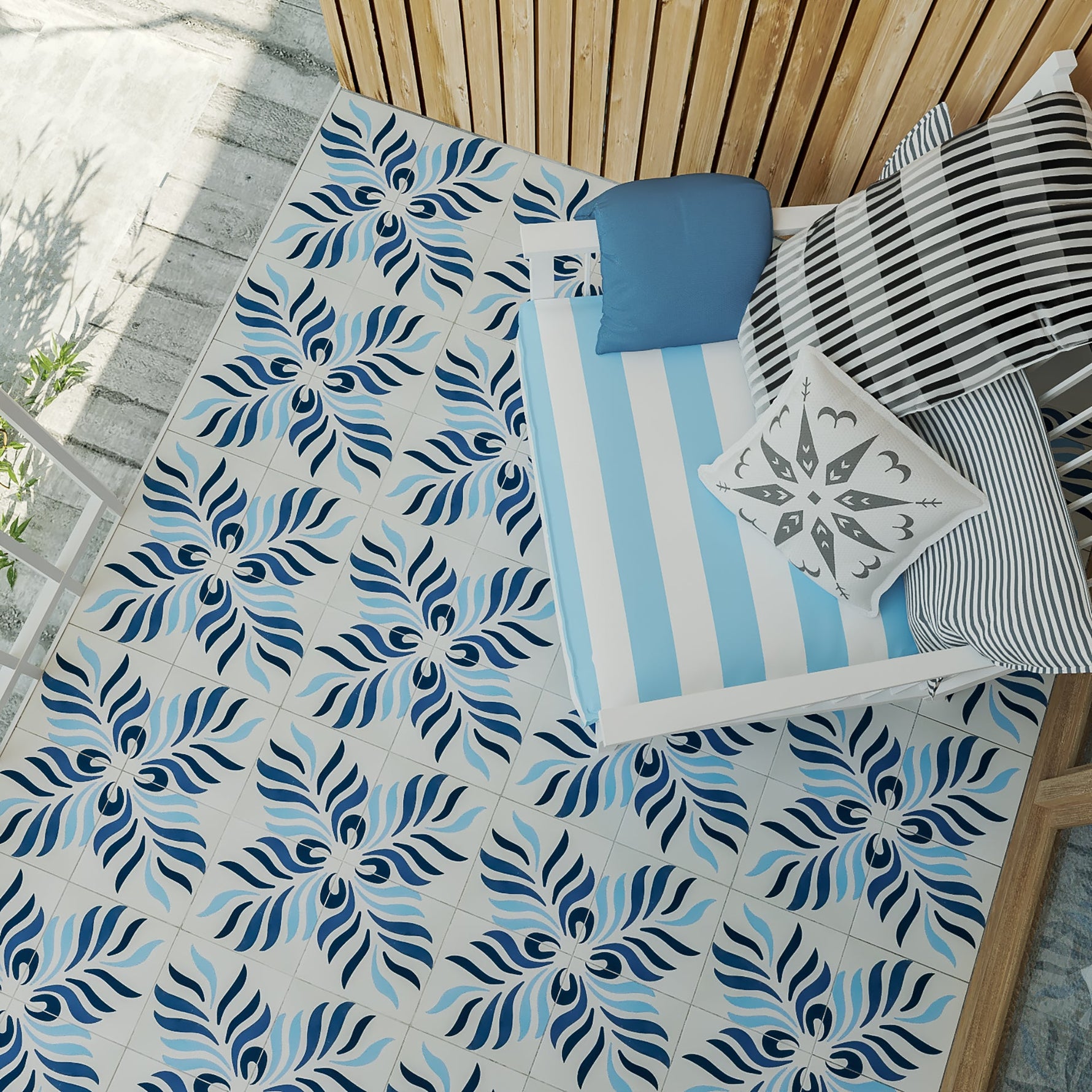 Savannah Cement Tile - LiLi Tile 