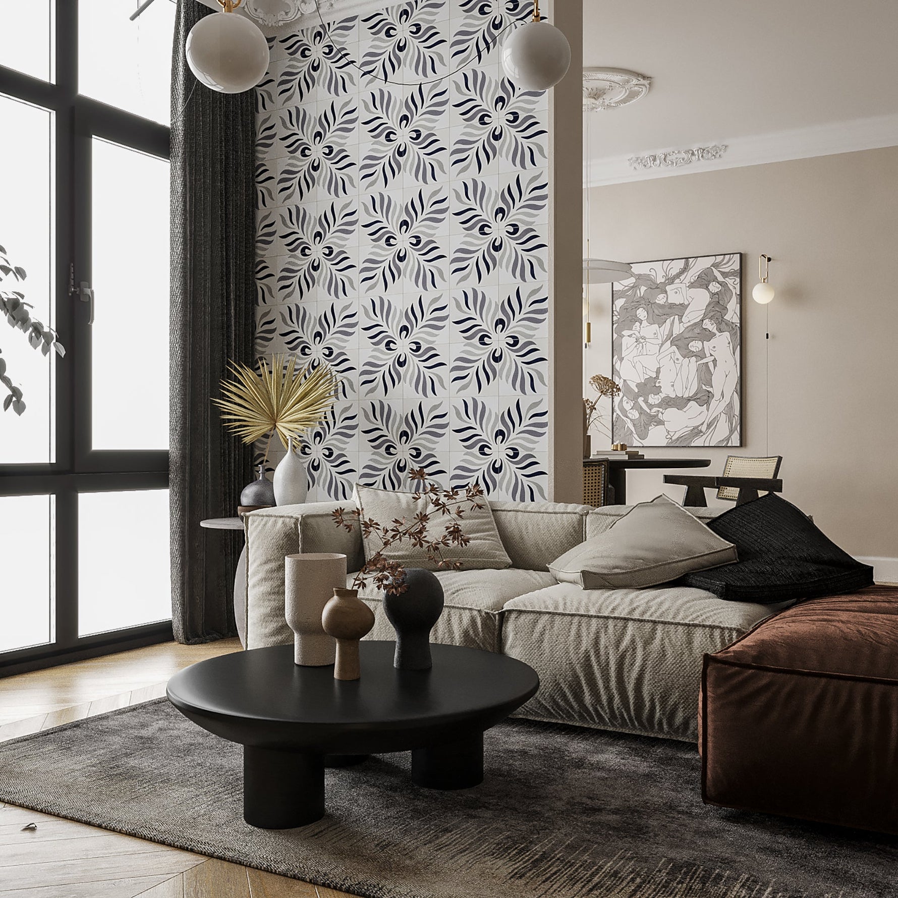 Savannah Cement Tile - LiLi Tile  