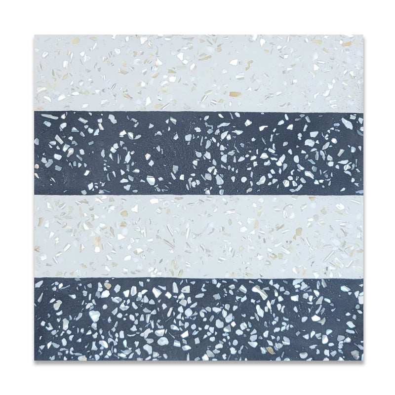 Sefi Mother of Pearl Terrazzo  Cement Tile