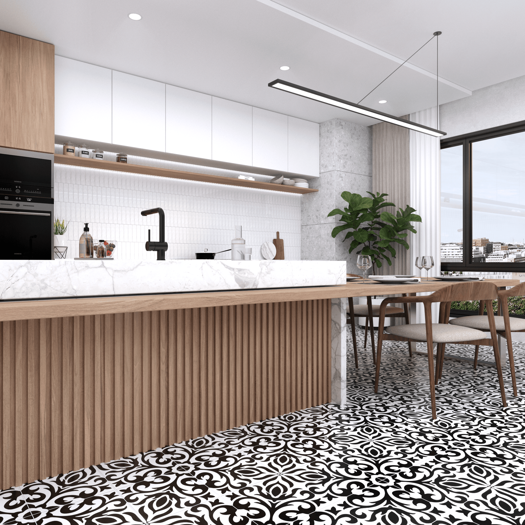 Siena Tile: 8” x 8” - LiLi Tile 