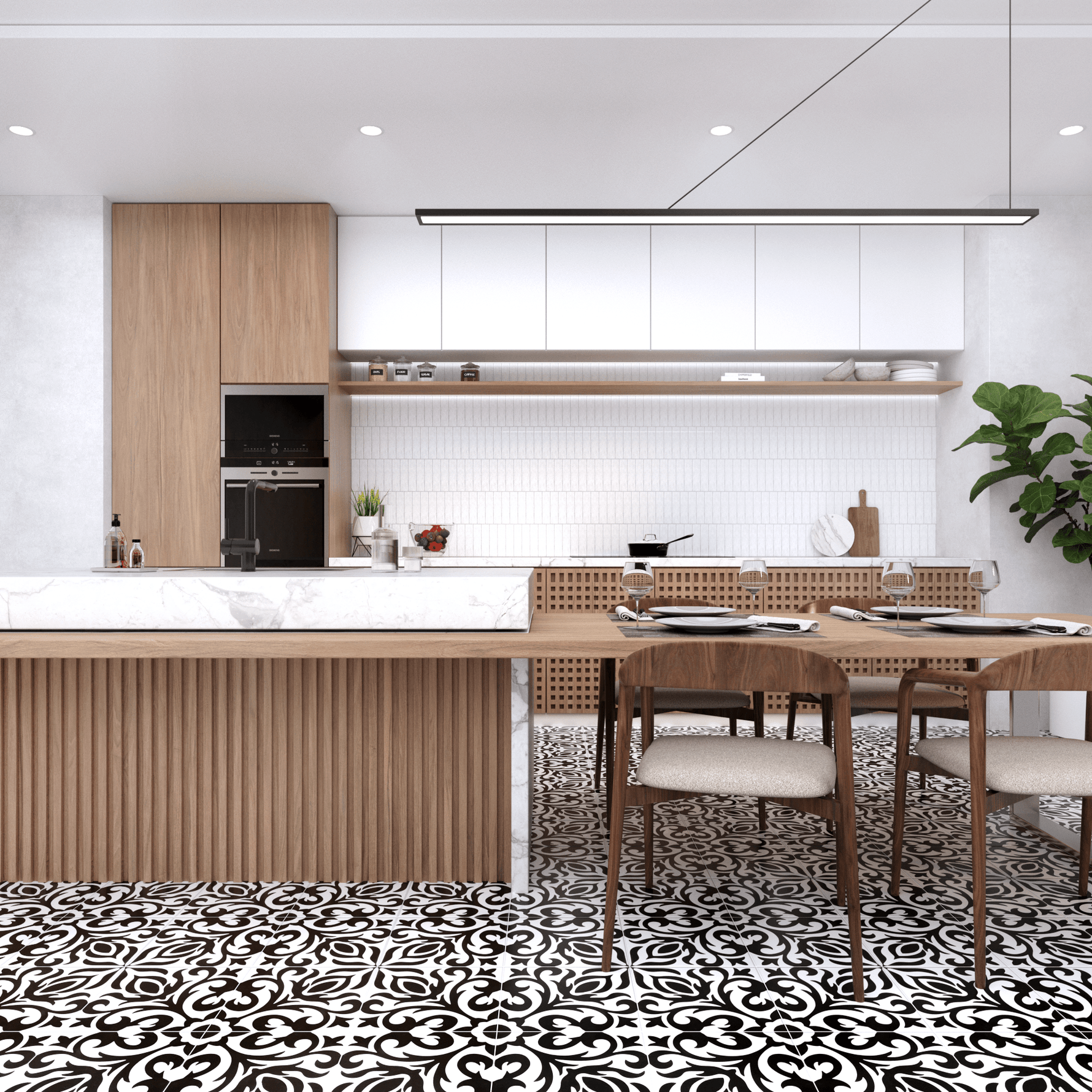 Siena Tile: 8” x 8” - LiLi Tile 