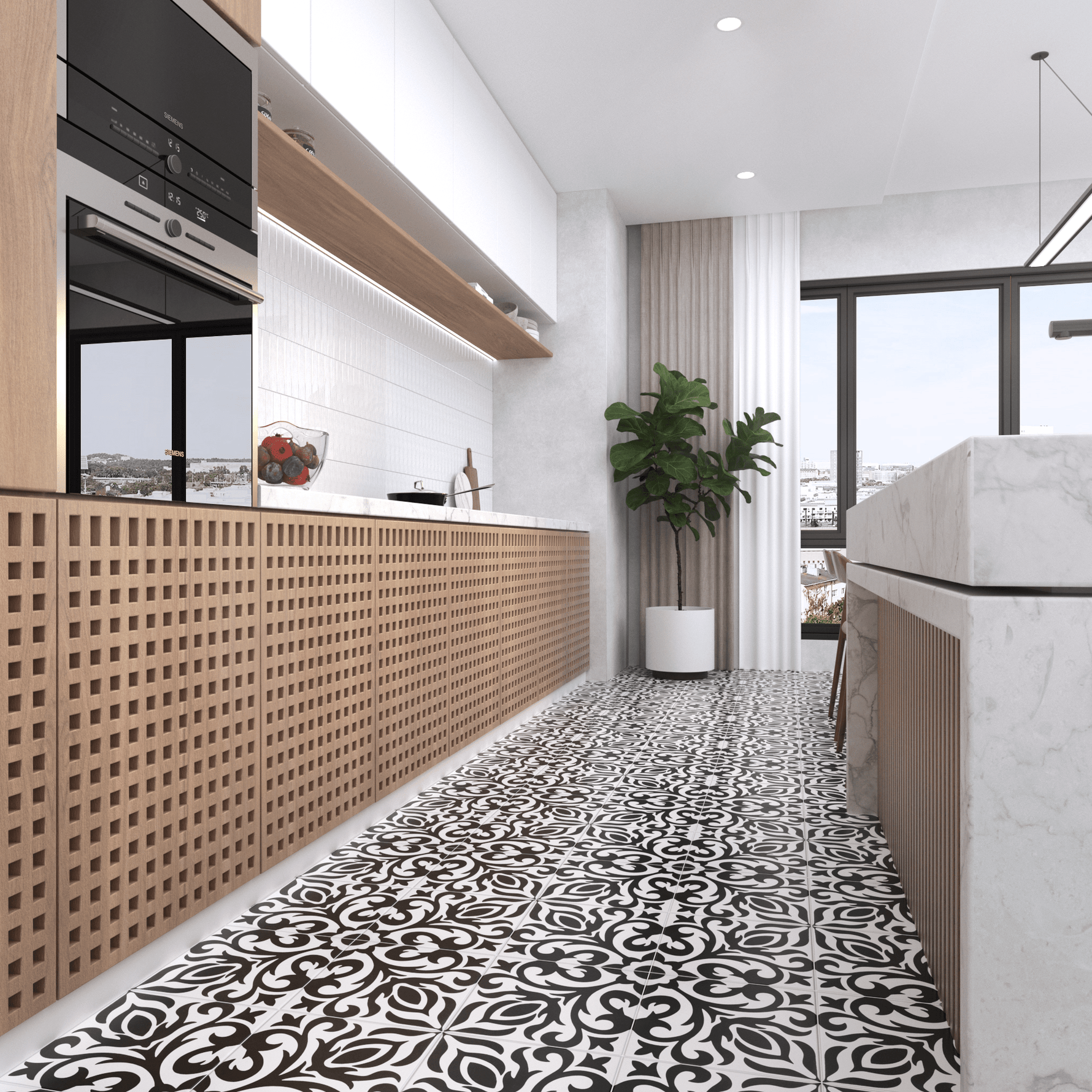 Siena Tile: 8” x 8” - LiLi Tile 