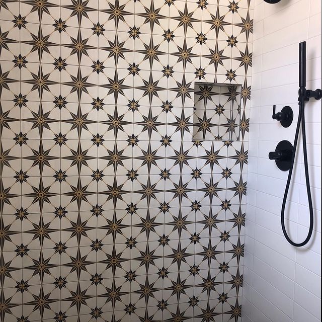 Sky Series: 8” x 8” - LiLi Tile shower 