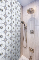 Sky Series: 8” x 8” - LiLi Tile shower 