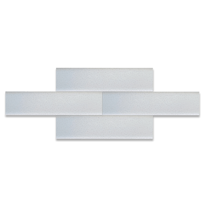 Snowy White | 2” x 8" Glaze Tile