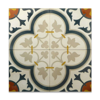 Sofia Series | 8” x 8” Handcrafted Cement Tiles