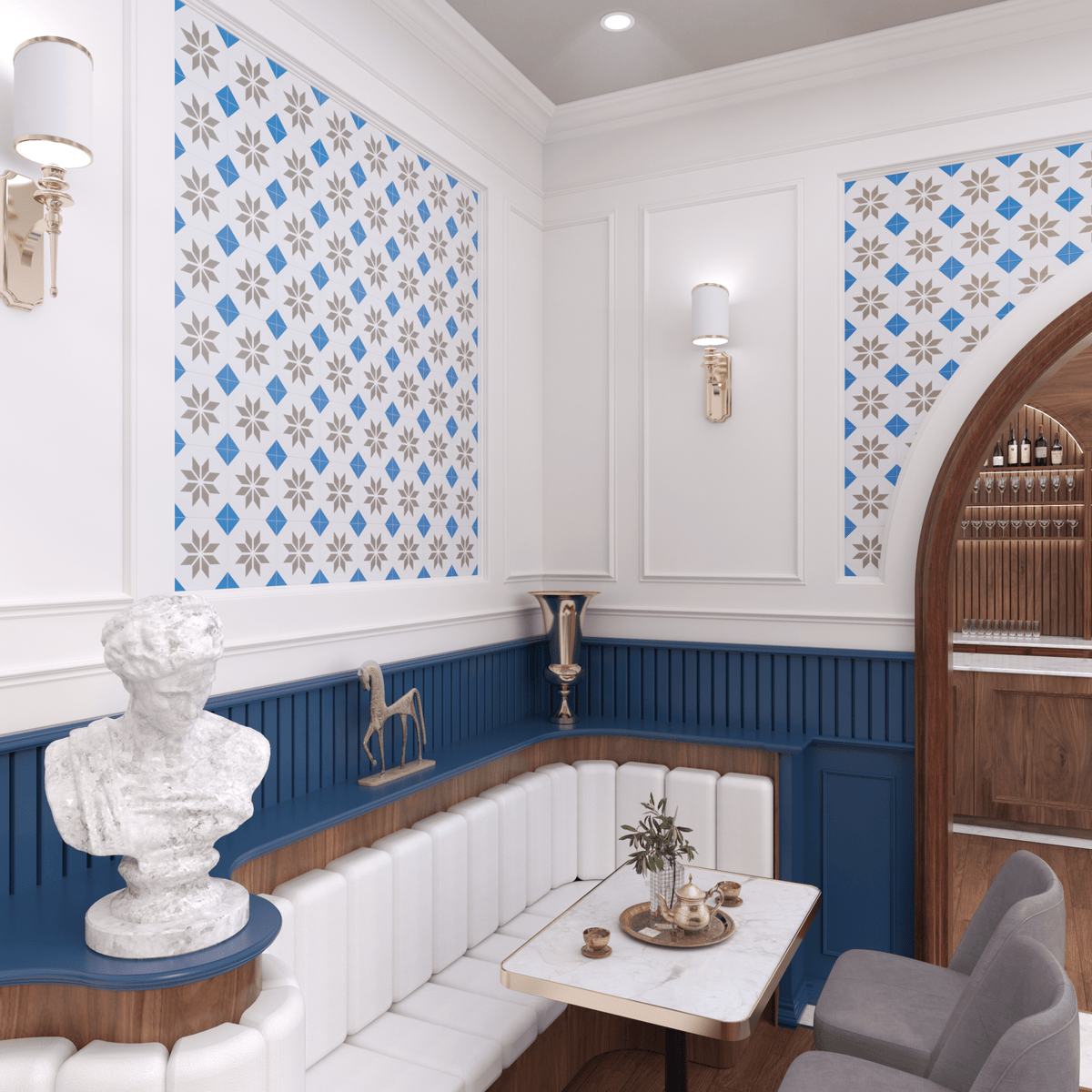 Stellina Cement Tile - LiLi Tile 