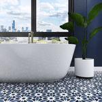 Sunny Hex Cement Tile - LiLi Tile 