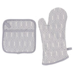 Tiffany 3 Oven Mitt and Potholder Set - LiLi Tile