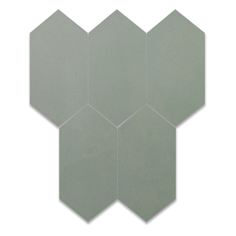 Tiffany - Solid Hexagon Cement Tile
