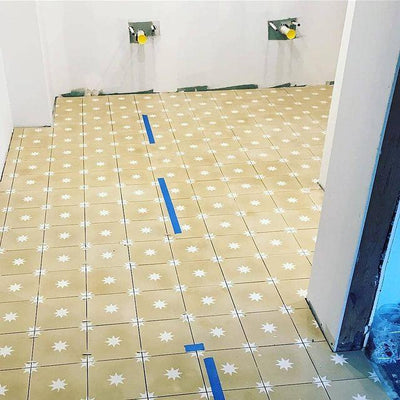 Twinkle Series | 8” x 8” Encaustic Cement Tiles