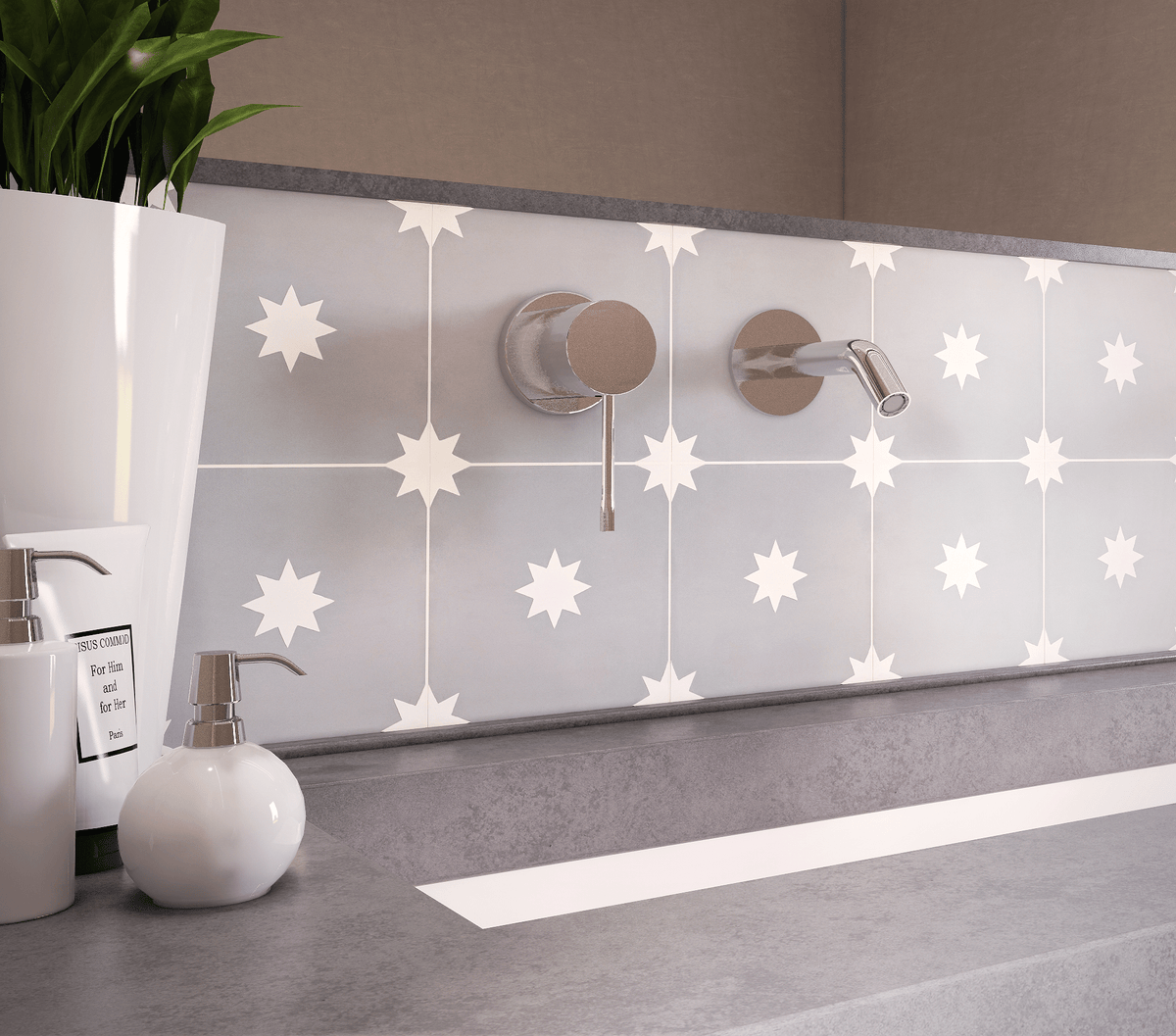 Twinkle Series: 8” x 8” - LiLi Tile 