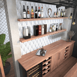 Web Tile Series - Mini Hexagon Cement Tile - LiLi Tile 