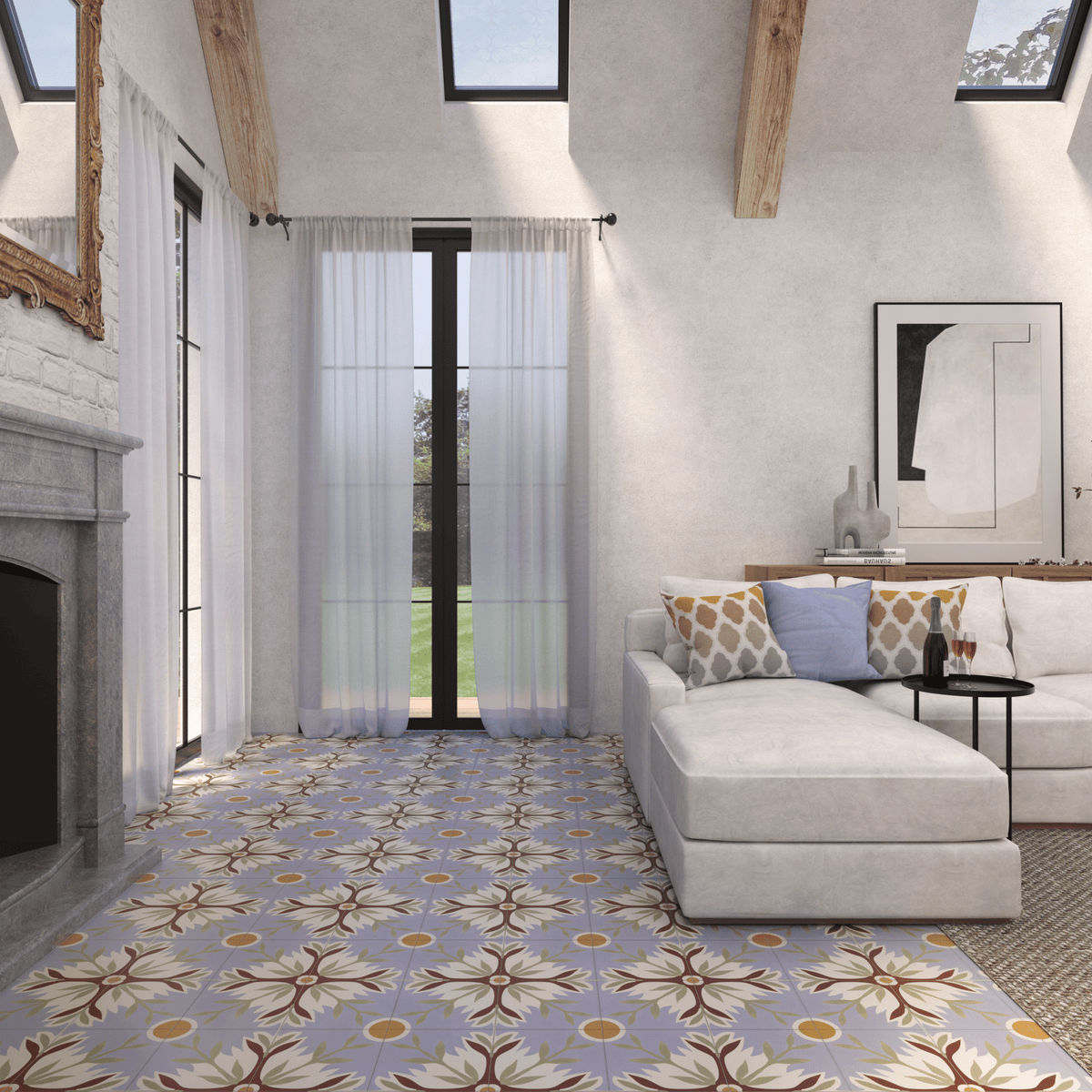 Willow Cement Tile x Adam Trest - LiLi Tile