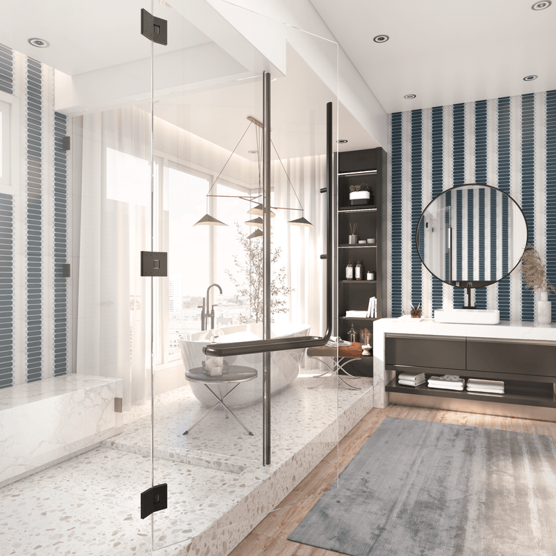 Zipper - 8 x 8 Cement Tile – LiLi Tile