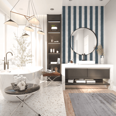 Zipper - 8 x 8 Cement Tile – LiLi Tile